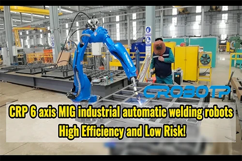 CRP 6 Axis MIG ইন্ডাস্ট্রিয়াল স্বয়ংক্রিয় ওয়েল্ডিং রোবট-- উচ্চ দক্ষতা এবং ...